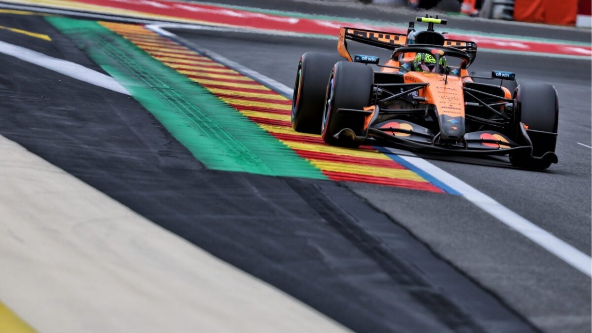 F1 GP Belgio | McLaren soddisfatta dopo le libere: problema alla trasmissione per Piastri