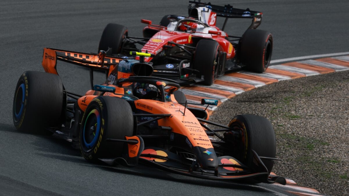 F1 GP Olanda | Norris sul podio nella Sprint Race di Zandvoort: “Charles era troppo veloce”