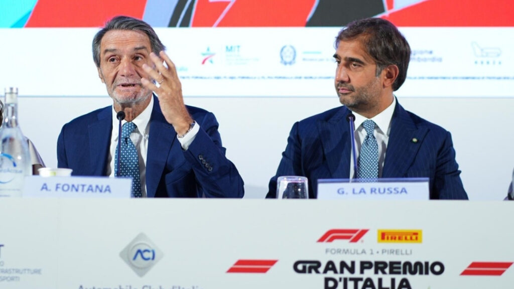 Formula 1 | Gran Premio d’Italia a Monza, le parole di Attilio Fontana in conferenza stampa