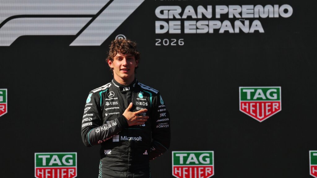 F1 GP Spagna | Antonelli: “Questa volta sono stato fortunato”