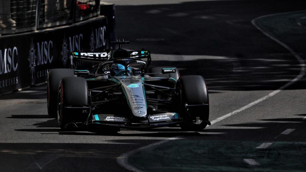 F1 GP Baku | Russell si conferma anche nelle FP2, Antonelli 2°