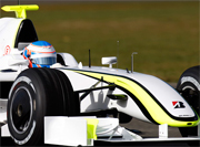 Brawn GP: la nuova vettura ha debuttato a Silverstone