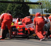 Ferrari: due giorni di intenso lavoro per Badoer