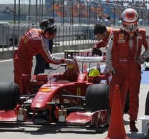 Ferrari: Sesta e settima posizione in griglia per le due F60 in Turchia