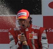 Ferrari: Raikkonen sul podio a Monza