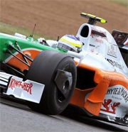 Force India: un buon venerdi' in Germania