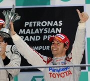 Toyota: Glock sul podio in Malesia, Trulli quarto