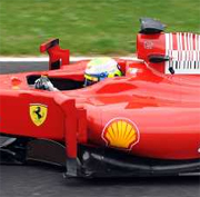 Test a Jerez: Michael Schumacher in visita ai box Ferrari