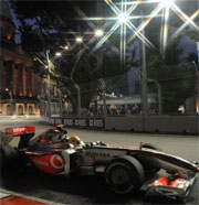 McLaren in pole con Hamilton a Singapore