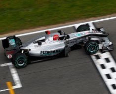 Mercedes GP : Schumacher davanti a Rosberg nelle libere in Spagna