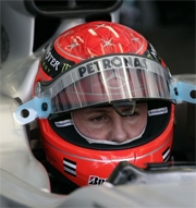 Michael Schumacher e' il pilota piu' popolare della F1