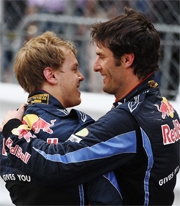Vettel felice di lottare con il compagno di squadra
