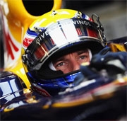 Test a Barcellona: Webber vola con la Red Bull